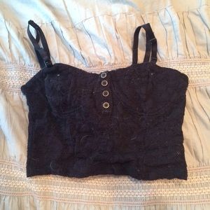 Lace bralette / crop top