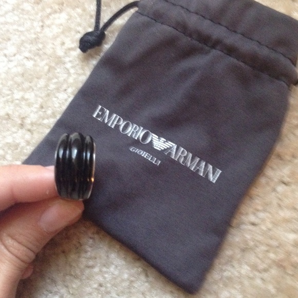 Emporio Armani silver ring