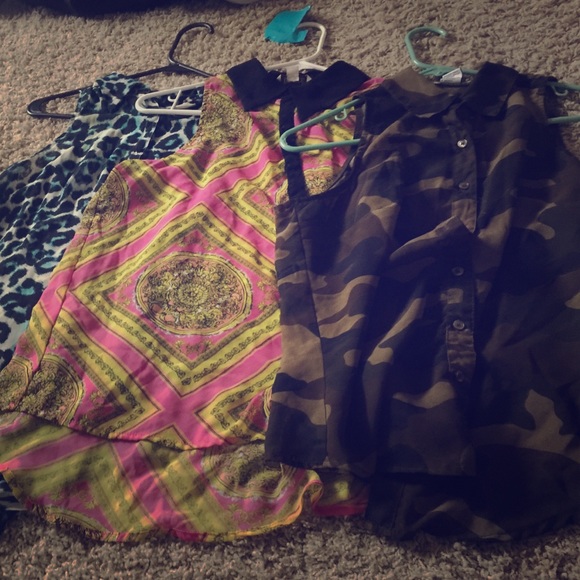 Cute sheer see threw tops