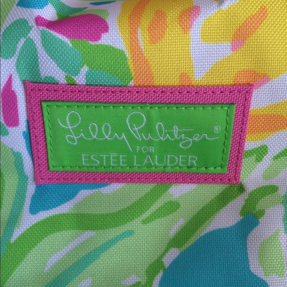 Lilly Pulitzer for Estée Lauder Floral Tote - Picture 2 of 2