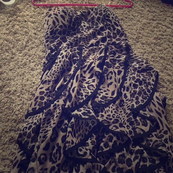 Cute little salsa-cheetah print dress