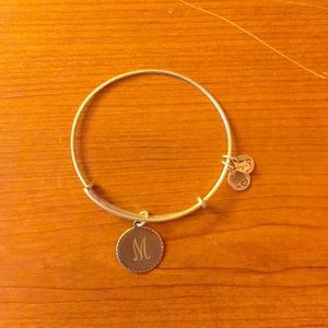 Silver "M" Alex and Ani