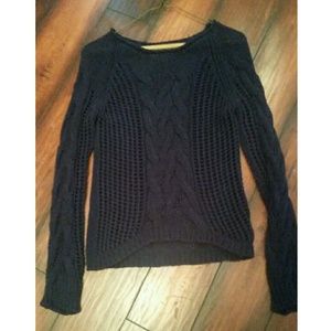 Dark blue sweater