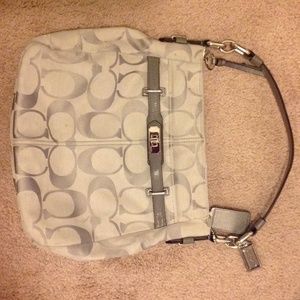 Coach hobo style handbag