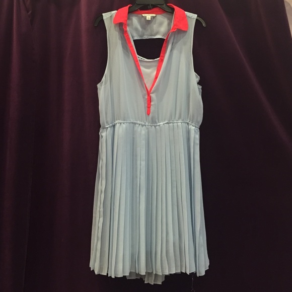 American Eagle Outfitters Neon Collar Dress