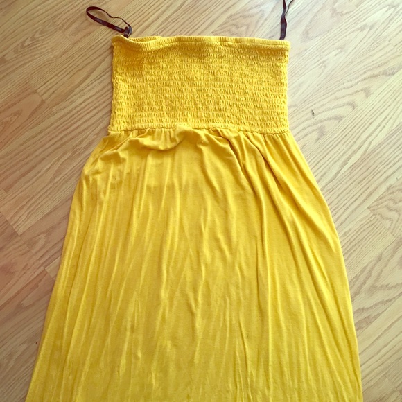 Yellow Long Maxi Dress - Picture 1 of 2