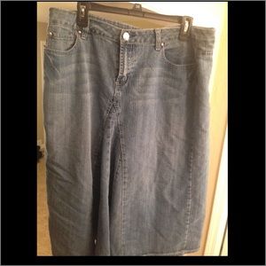 Light denim Jean skirt