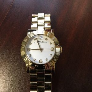 Just reduced!! Marc Jacobs Amy Gold Bracelet Watch