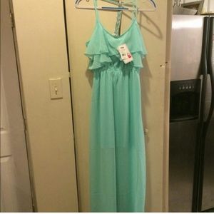 Mint maxi dress