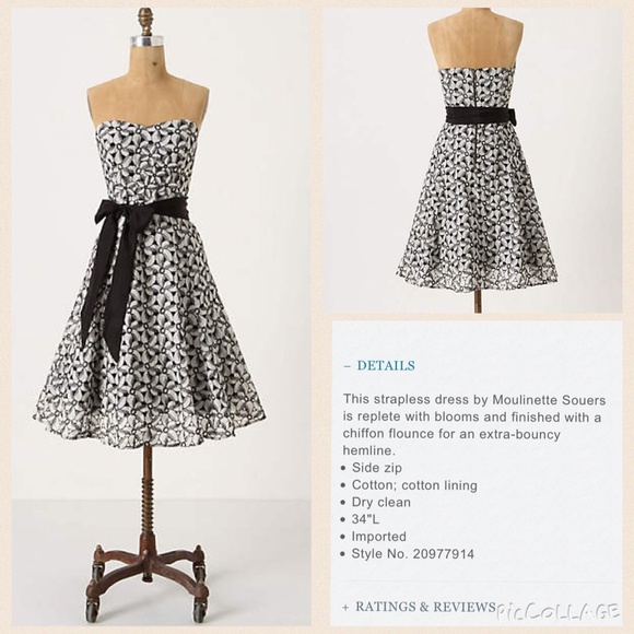 Anthropologie Dresses & Skirts - 🎉Sale🎉 Anthro Overwhelmed Asters Dress 8