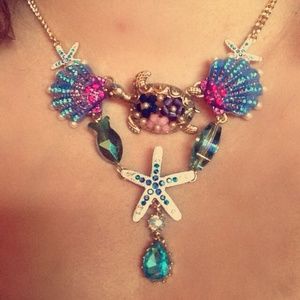 BRAND 🐚 NEW 🐢 ✨ BETSEY JOHNSON "INTO THE BLUE"