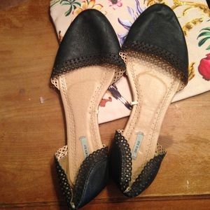 Kimchi UO Lace Black Flats 9