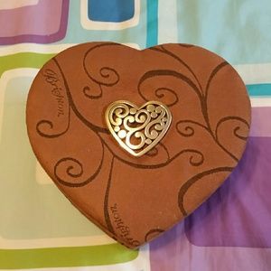 Brighton Jewelry Box/Chocolate/Suede/Pre-owned