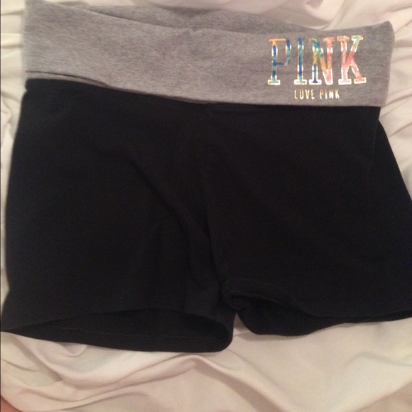 VS Pink yoga shorts