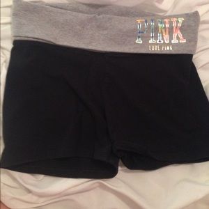 VS Pink yoga shorts