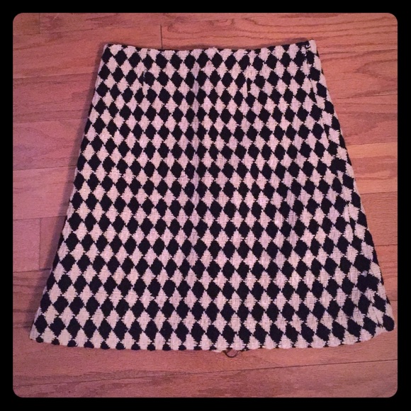 Trina Turk Wool Skirt