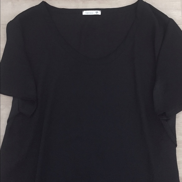 High low sheer blouse - Picture 2 of 2