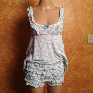 NWT Juicy Couture Blue Pajama Set