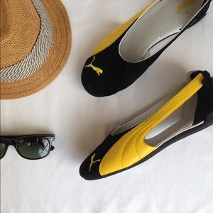 RESERVED FOR @jwalkin42 Retro Puma ballet flats