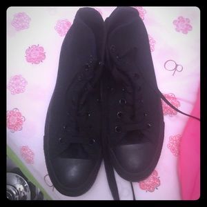All Black Converse Sneakers