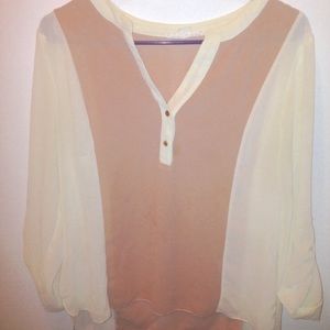 Two toned top