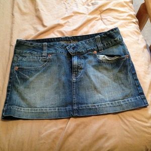 AE mini Jean skirt