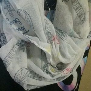 European Print Circle Scarf