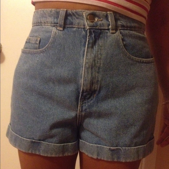 AmericanApparel High waisted shorts