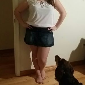 Cute! Demin Skirt (Skort)