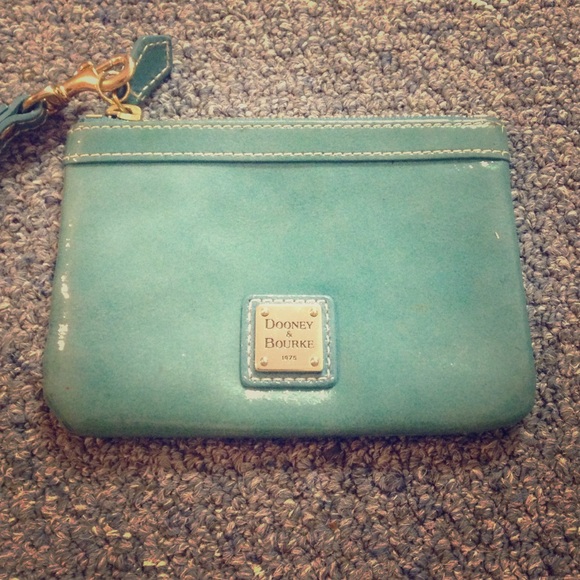 Authentic Dooney and Bourke wristlet