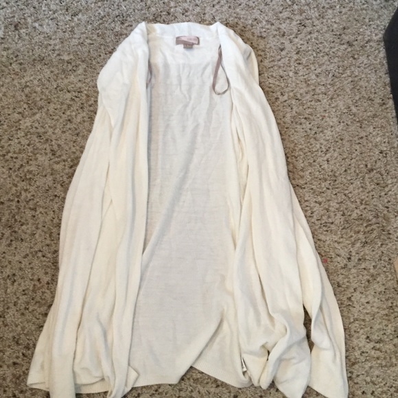 Long sweater.