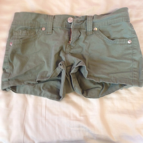 Army Green Shorts