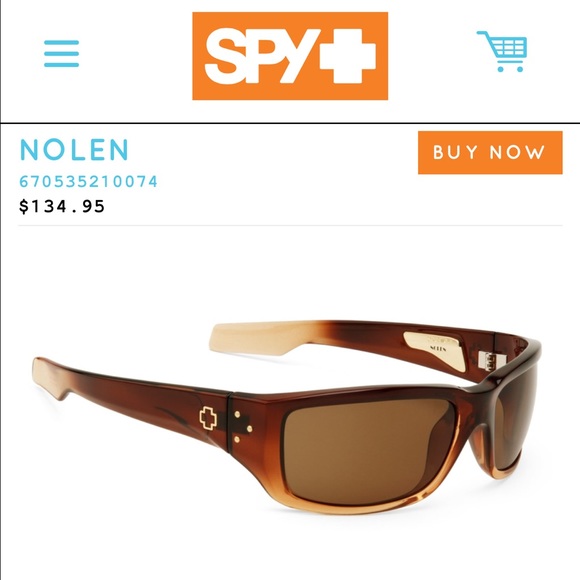 SpyOptic polarized "Nolen" sunglasses