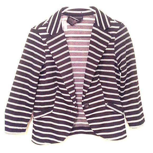 Striped blazer