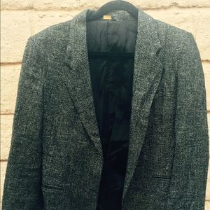 Tweed Blazer. Black , gray, white. Size M