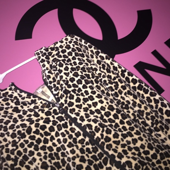 CHEETAH JUICY COUTURE ZIP UP💋💕