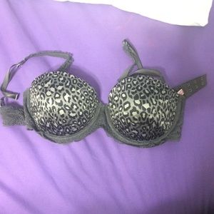Victoria's Secret pink cheetah bra