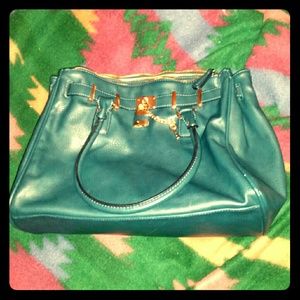 Aldo teal tote bag!