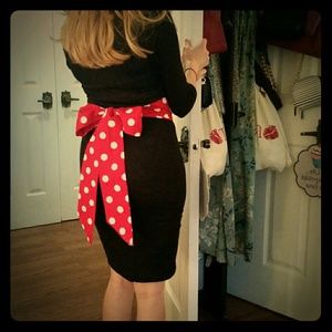 Minnie Mouse Sash (sash ONLY)