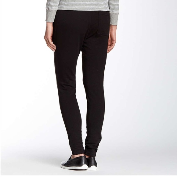 SOLD! James Perse skinny black sweatpants NWT - Picture 2 of 3