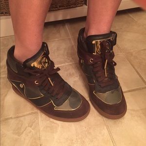 Michael kors authentic army sneakers