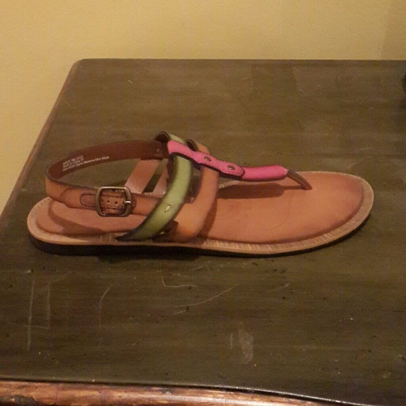 Clarks Color Block Sandals - Picture 2 of 3