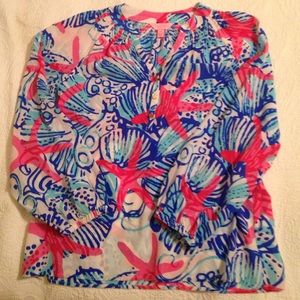 Lilly Pulitzer She She Shells Elsa top