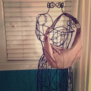 Coach Hobo Purple Leather Handbag