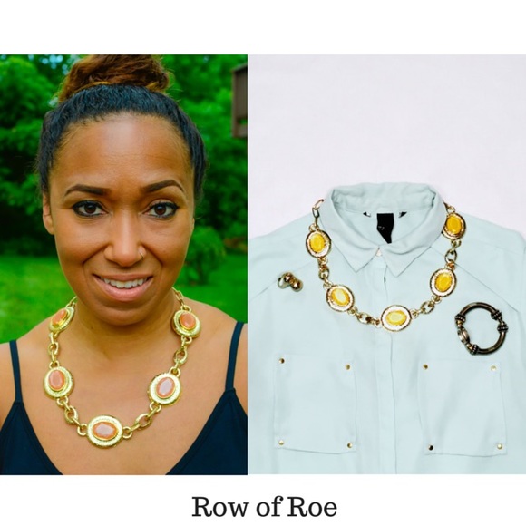 'Row of Roe' Statement Necklace