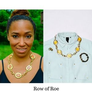 'Row of Roe' Statement Necklace