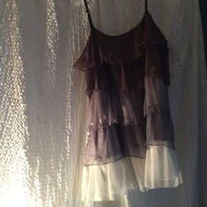 Long Spaghetti Strap Shirt