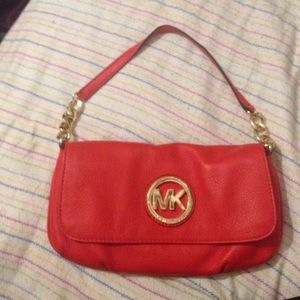 Michael kors orange authentic bag