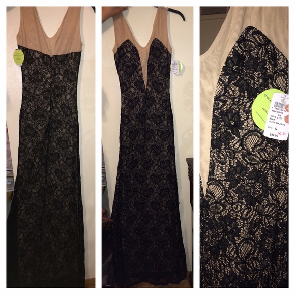 Mermaid lace dress