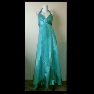Tiffany Blue Formal Gown